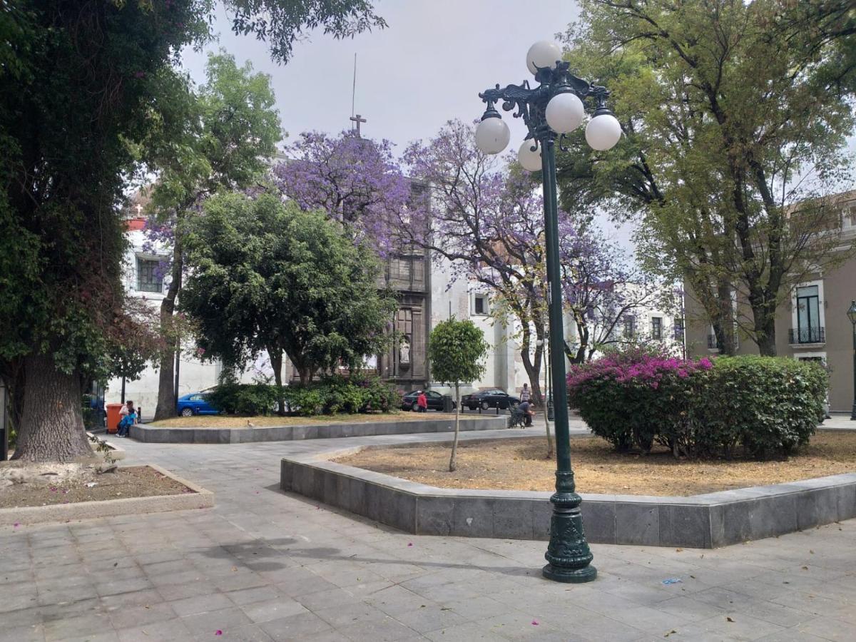 Hostal Azul Puebla Centro Historico Exterior photo