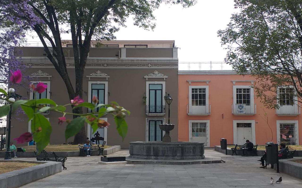 Hostal Azul Puebla Centro Historico Exterior photo